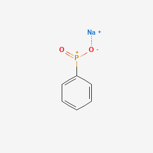 molecular formula C6H5NaO2P+ B1337070 苯基膦酸钠 CAS No. 4297-95-4