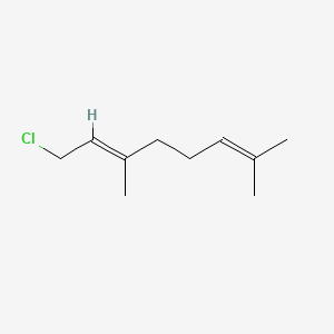 molecular formula C10H17Cl B1337074 Geranyl chloride CAS No. 4490-10-2