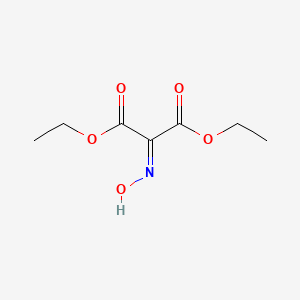 molecular formula C7H11NO5 B1337080 二乙基（羟基亚氨基）丙二酸酯 CAS No. 6829-41-0