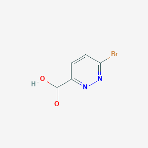 molecular formula C5H3BrN2O2 B1337085 6-溴吡啶并嗪-3-甲酸 CAS No. 65202-51-9