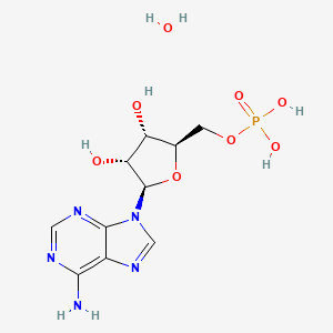 molecular formula C10H16N5O8P B1337089 Adenosine 5'-monophosphate monohydrate CAS No. 18422-05-4