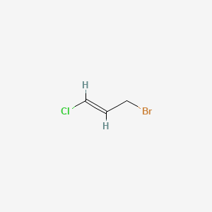 molecular formula C3H4BrCl B1337105 1-Propene, 3-bromo-1-chloro- CAS No. 3737-00-6