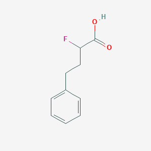 molecular formula C10H11FO2 B1337110 2-Fluoro-4-phenylbutanoic acid 