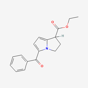 molecular formula C17H17NO3 B1337112 Ketorolac ethyl ester CAS No. 108061-03-6