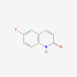 molecular formula C9H6FNO B1337119 6-氟喹啉-2(1H)-酮 CAS No. 22614-75-1