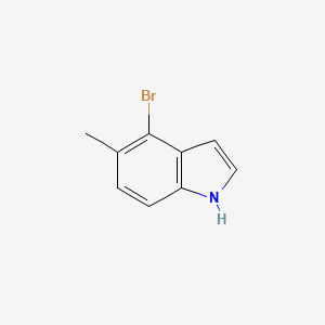 molecular formula C9H8BrN B1337127 4-bromo-5-methyl-1H-indole CAS No. 610794-15-5
