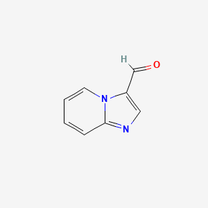molecular formula C8H6N2O B1337132 Imidazo[1,2-a]pyridine-3-carbaldehyde CAS No. 6188-43-8