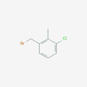 molecular formula C8H8BrCl B1337138 1-(Bromomethyl)-3-chloro-2-methylbenzene CAS No. 90369-76-9