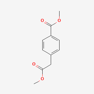 molecular formula C11H12O4 B1337154 Methyl 4-(2-methoxy-2-oxoethyl)benzoate CAS No. 52787-14-1