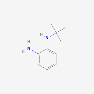 molecular formula C10H16N2 B1337176 1-N-tert-Butylbenzene-1,2-diamine CAS No. 28458-68-6
