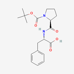 molecular formula C19H26N2O5 B1337195 Boc-pro-phe-OH CAS No. 52071-65-5