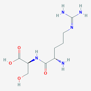 molecular formula C9H19N5O4 B1337211 Arginyl-Serine 