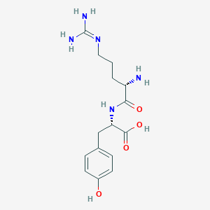 molecular formula C15H23N5O4 B1337212 Arg-Tyr CAS No. 74863-12-0