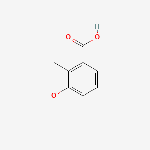 molecular formula C9H10O3 B1337213 3-甲氧基-2-甲基苯甲酸 CAS No. 55289-06-0
