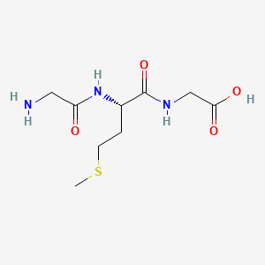 molecular formula C9H17N3O4S B1337216 H-Gly-met-gly-OH CAS No. 51529-34-1