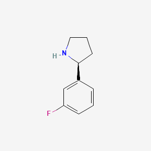 (S)-2-(3-Fluorophenyl)pyrrolidine