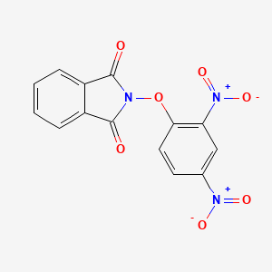 molecular formula C14H7N3O7 B1337239 2-(2,4-Dinitrophenoxy)isoindoline-1,3-dione CAS No. 60506-35-6