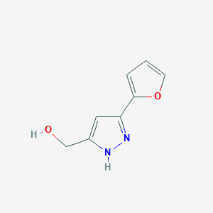[5-(2-Furyl)-1h-pyrazol-3-yl]methanol