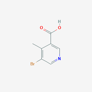molecular formula C7H6BrNO2 B1337247 5-溴-4-甲基烟酸 CAS No. 677702-58-8