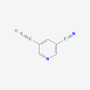 molecular formula C8H4N2 B133725 5-Ethynylnicotinonitrile CAS No. 152803-05-9