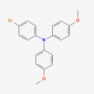 molecular formula C20H18BrNO2 B1337278 4-bromo-N,N-bis(4-methoxyphenyl)aniline CAS No. 194416-45-0