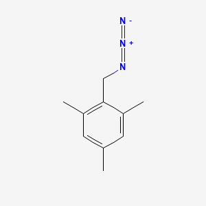 molecular formula C10H13N3 B1337289 2-(Azidomethyl)-1,3,5-trimethylbenzene CAS No. 93368-76-4