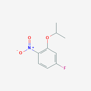 molecular formula C9H10FNO3 B1337292 4-氟-2-异丙氧基-1-硝基苯 CAS No. 28987-46-4