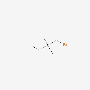 molecular formula C6H13B B1337311 1-Bromo-2,2-dimethylbutane CAS No. 62168-42-7