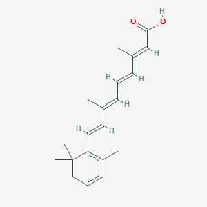 molecular formula C20H26O2 B133733 3,4-二氢脱视黄酸 CAS No. 4159-20-0