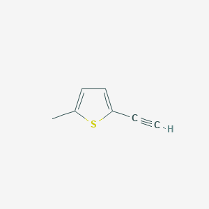 molecular formula C7H6S B1337333 2-Ethynyl-5-methylthiophene CAS No. 81294-10-2