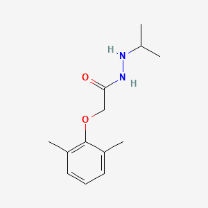 molecular formula C13H20N2O2 B13373424 2-(2,6-dimethylphenoxy)-N'-isopropylacetohydrazide 