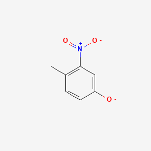 molecular formula C7H6NO3- B13373520 4-Methyl-3-nitrobenzenolate 
