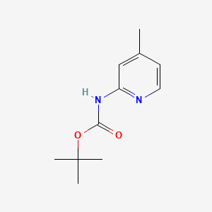molecular formula C11H16N2O2 B1337354 tert-Butyl (4-methylpyridin-2-yl)carbamate CAS No. 90101-20-5