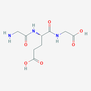 molecular formula C9H15N3O6 B1337359 H-Gly-glu-gly-OH 