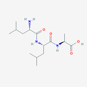 molecular formula C15H29N3O4 B1337366 Leu-Leu-Ala CAS No. 20274-80-0