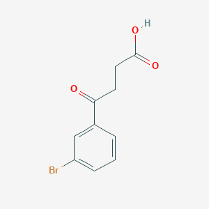 molecular formula C10H9BrO3 B1337375 4-(3-Bromophenyl)-4-oxobutanoic acid CAS No. 62903-13-3