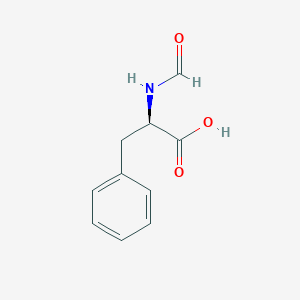molecular formula C10H11NO3 B1337387 N-甲酰-D-苯丙氨酸 CAS No. 59366-89-1