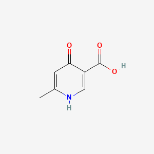 molecular formula C7H7NO3 B1337402 4-Hydroxy-6-methylnicotinic acid CAS No. 33821-58-8