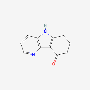 molecular formula C11H10N2O B1337422 7,8-Dihydro-5H-pyrido[3,2-b]indol-9(6H)-one 
