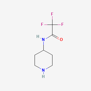 2,2,2-trifluoro-N-(piperidin-4-yl)acetamide