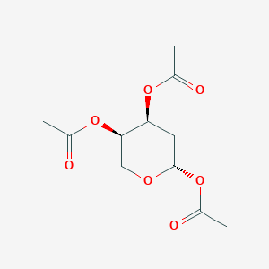 molecular formula C11H16O7 B133745 2-Deoxy-D-ribose 1,3,4-Triacetate CAS No. 4258-01-9