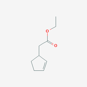 2-Cyclopentene-1-acetic acid, ethyl ester