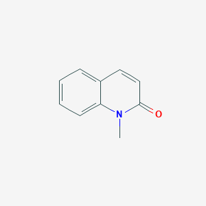 molecular formula C10H9NO B133747 1-Methyl-2-quinolone CAS No. 147172-12-1