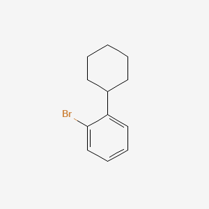 molecular formula C12H15B B1337486 1-Bromo-2-cyclohexylbenzene CAS No. 59734-92-8