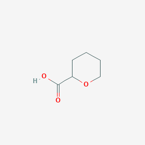 molecular formula C6H10O3 B1337491 Tetrahydro-2H-pyran-2-carboxylic acid CAS No. 51673-83-7