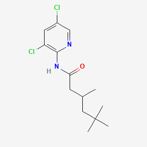 molecular formula C14H20Cl2N2O B13374942 N-(3,5-dichloro-2-pyridinyl)-3,5,5-trimethylhexanamide 