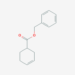 molecular formula C14H16O2 B1337503 Benzyl Cyclohex-3-ene-1-carboxylate CAS No. 91503-67-2