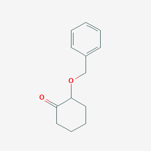 molecular formula C13H16O2 B1337522 Cyclohexanone, 2-(phenylmethoxy)- CAS No. 36713-55-0