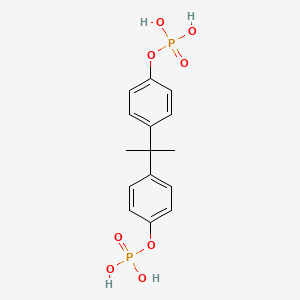 molecular formula C15H18O8P2 B1337528 Bisphenol A diphosphate CAS No. 181028-79-5