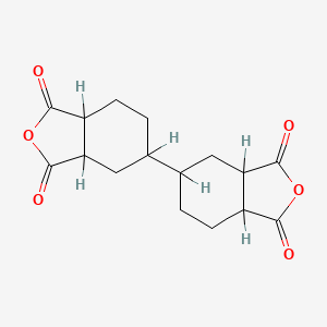 molecular formula C16H18O6 B1337536 Dodecahydro-[5,5'-biisobenzofuran]-1,1',3,3'-tetraone CAS No. 122640-83-9